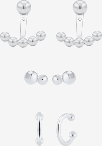 ELLI Jewelry Set in Silver: front