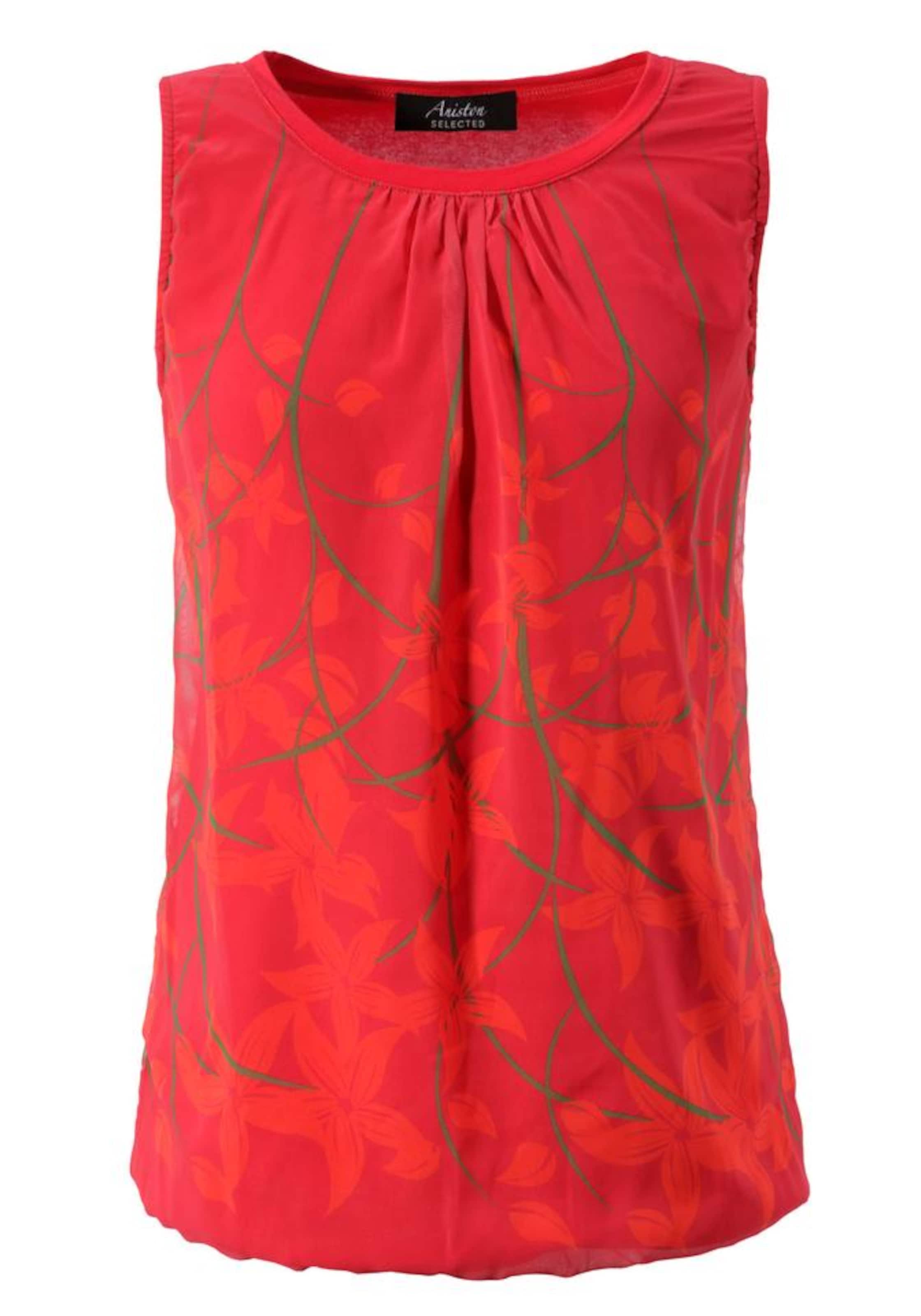 Aniston SELECTED Bluse in Rot: Vorderseite