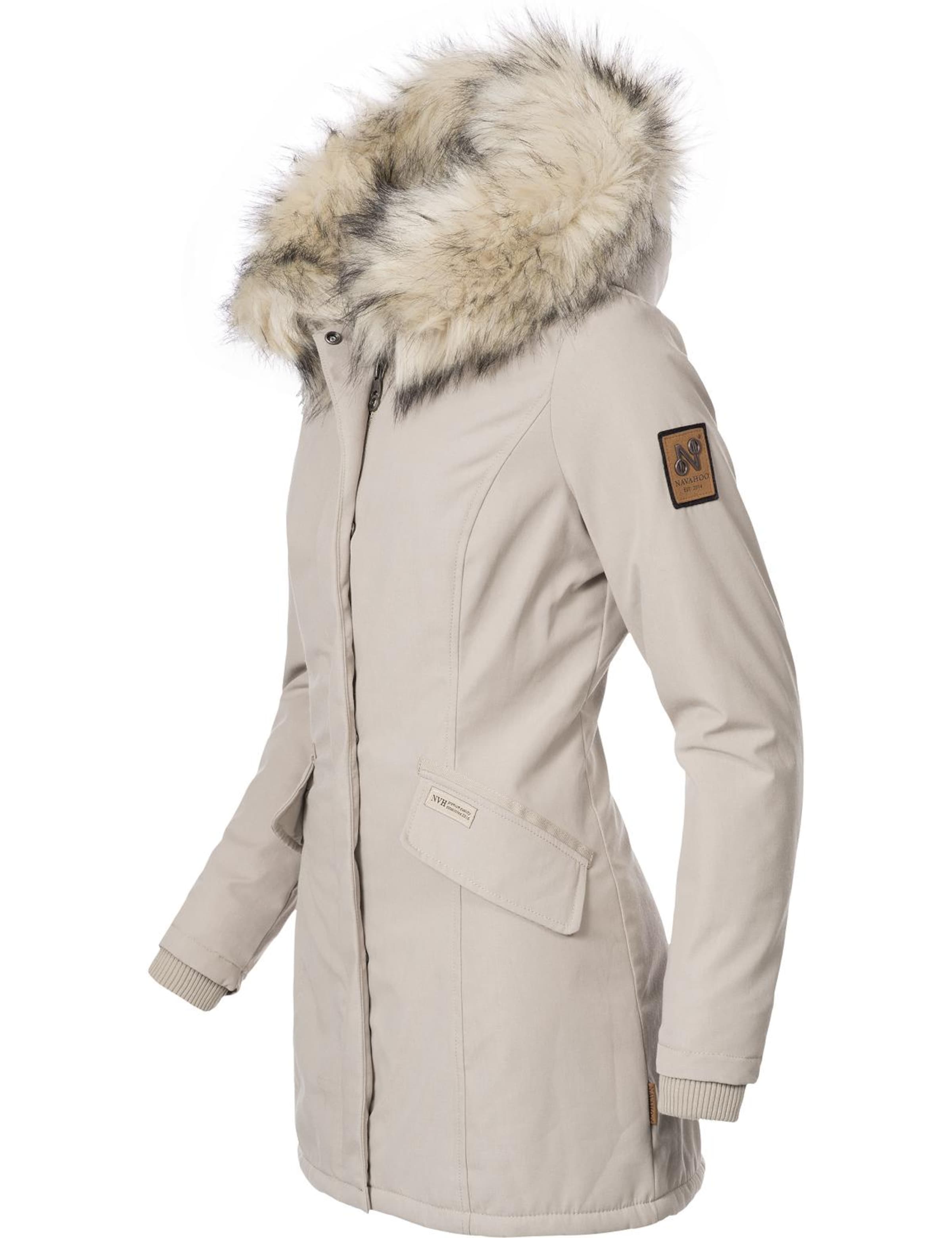 NAVAHOOZimski kaput 'Cristal' - bež boja
