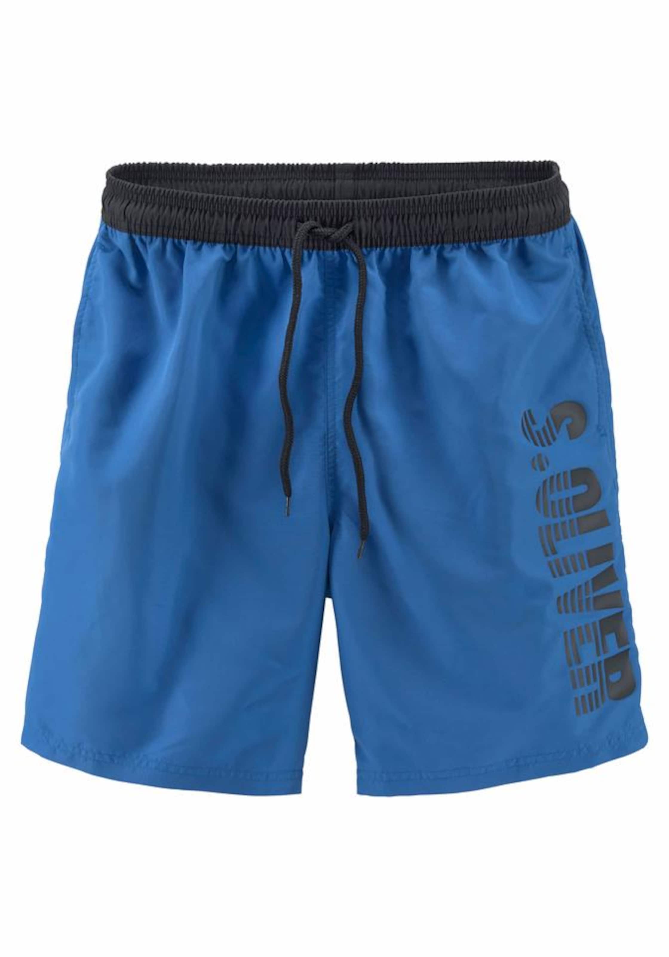 s.Oliver Plavecké šortky - Modrá: predná strana