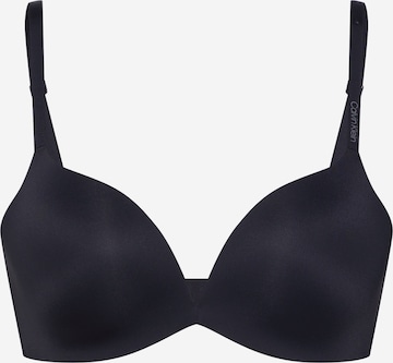 Invisible Soutien-gorge Calvin Klein Underwear en noir : devant