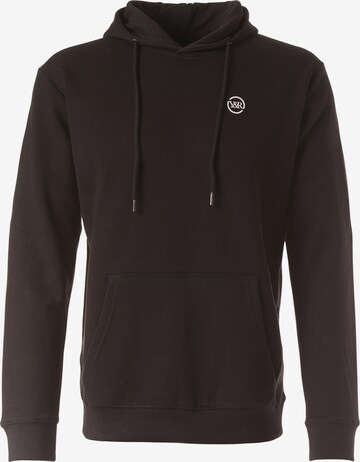 Young & Reckless Pullover 'Circle Up' in Schwarz: predná strana