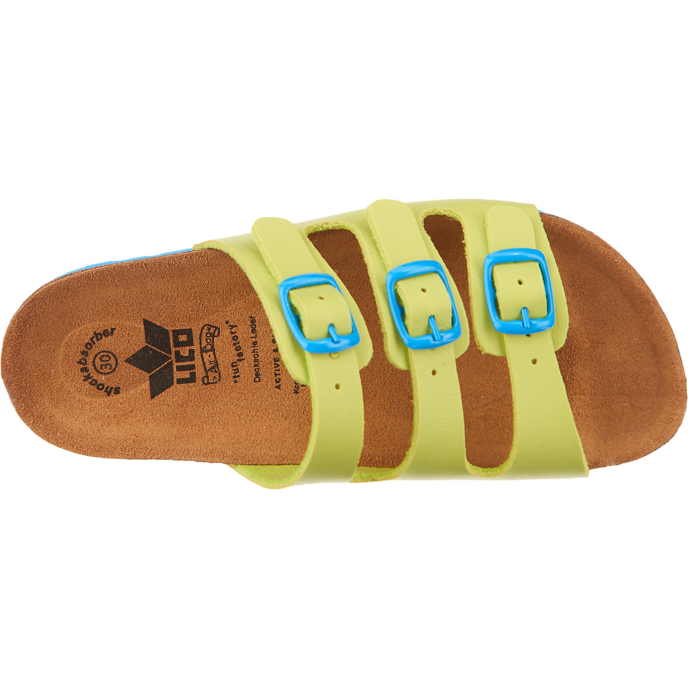 LICO Pantolette 'Bioline' in Gelb