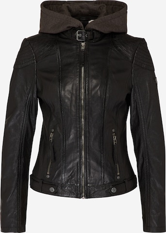 Gipsy Lederjacke 'Casey' in Schwarz: predná strana