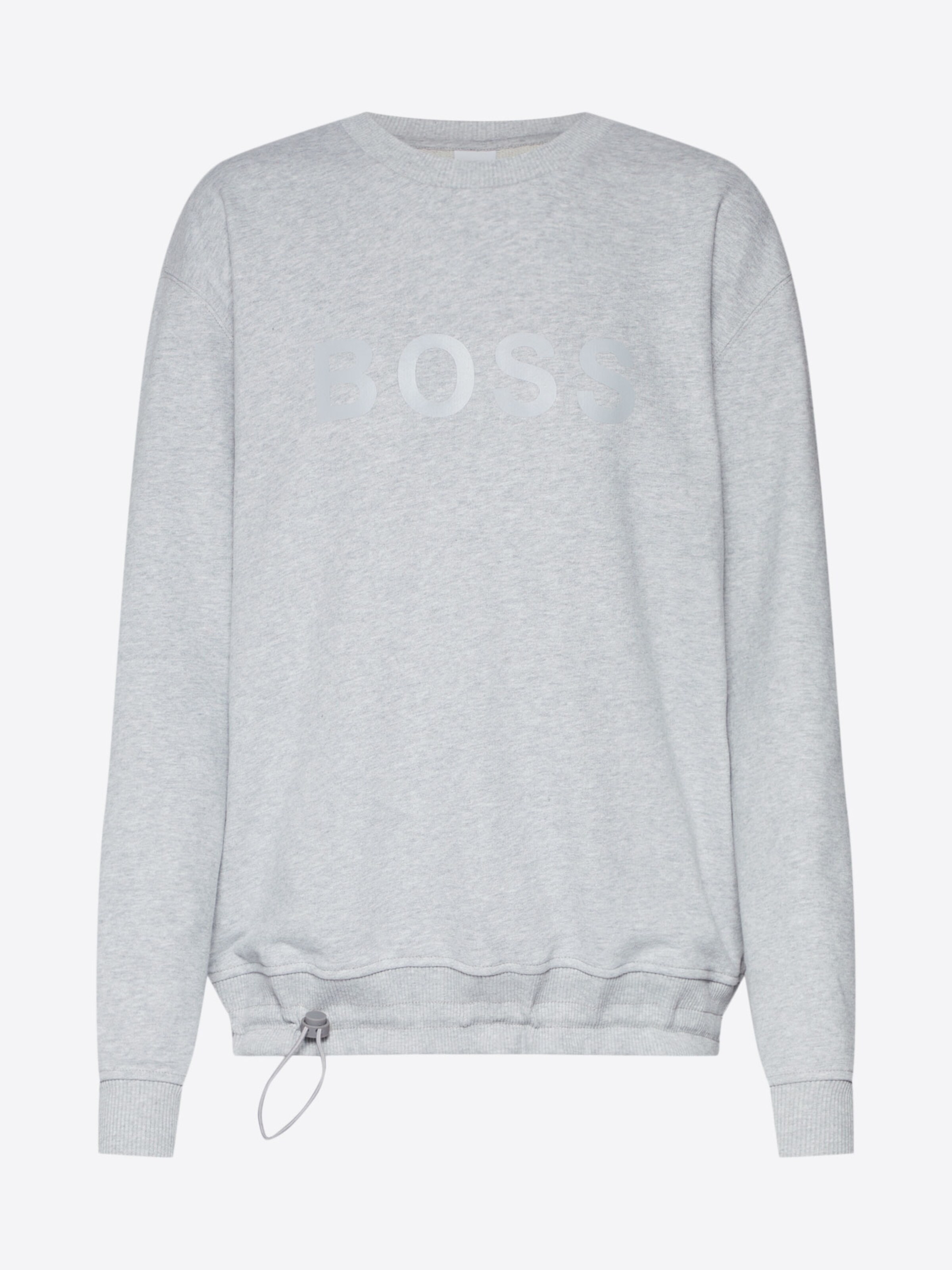 BOSS - Sweatshirt 'Talastic' in de kleur Grijs