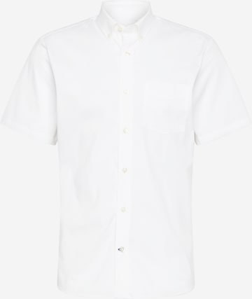 GAP Button Up Shirt 'PERFORMANCE' in White: front