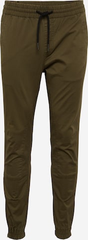 Effilé Pantalon cargo 'Vega Bob' JACK & JONES en vert : devant