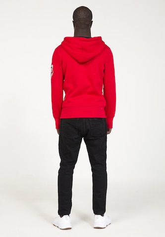 Sweat-shirt PLUS EIGHTEEN en rouge