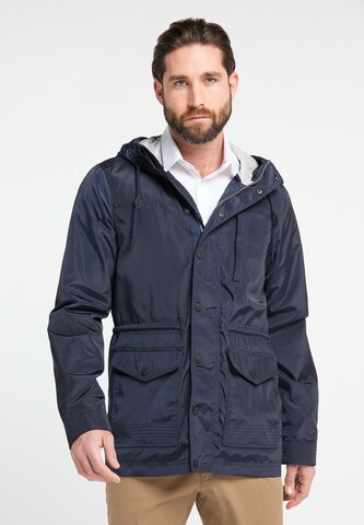 DreiMaster Klassik Between-Season Jacket in Blue: front