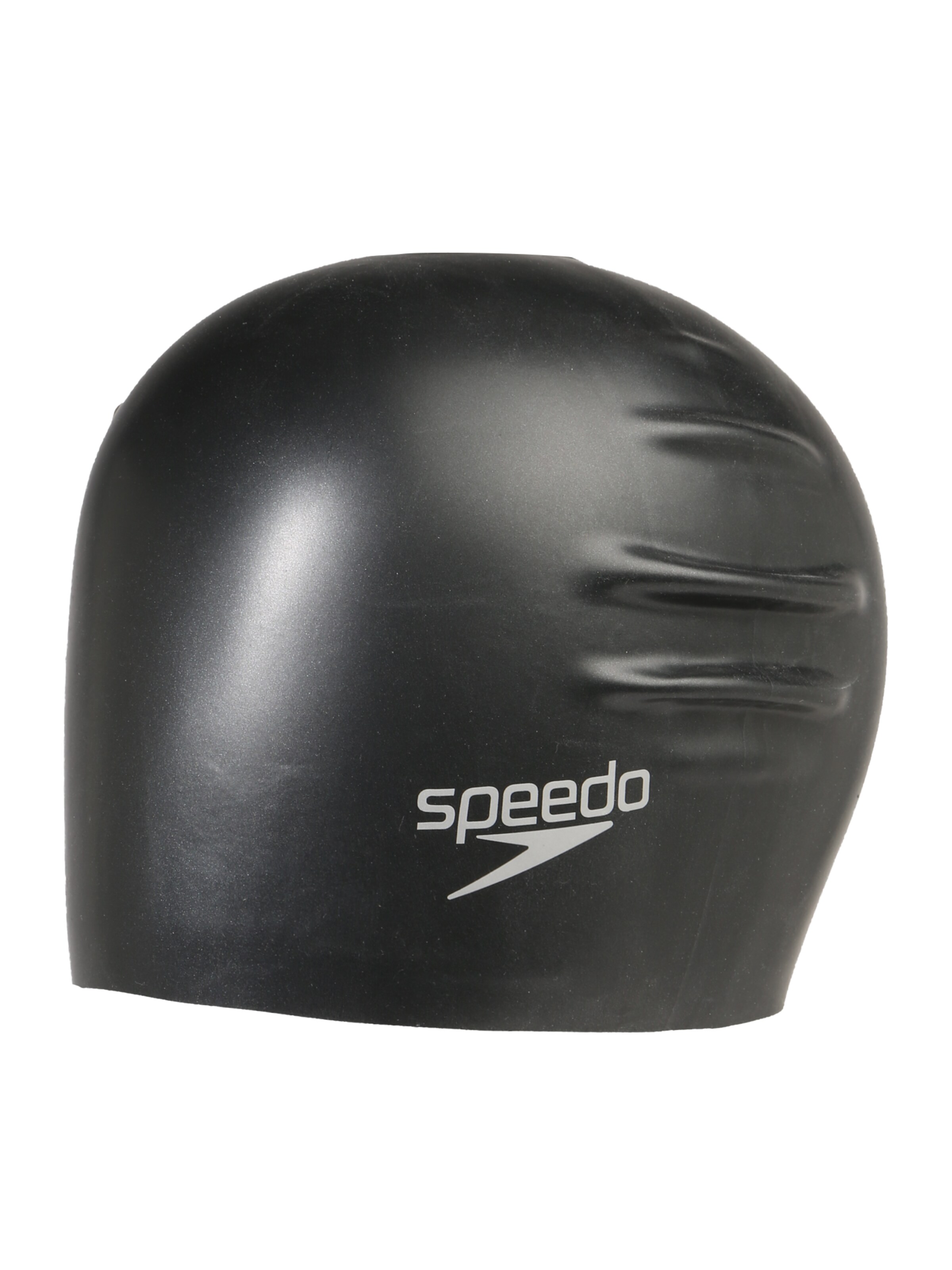 SPEEDO Swimming Cap in Black: front