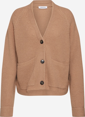 Cardigan 'Lamis' EDITED en beige : devant