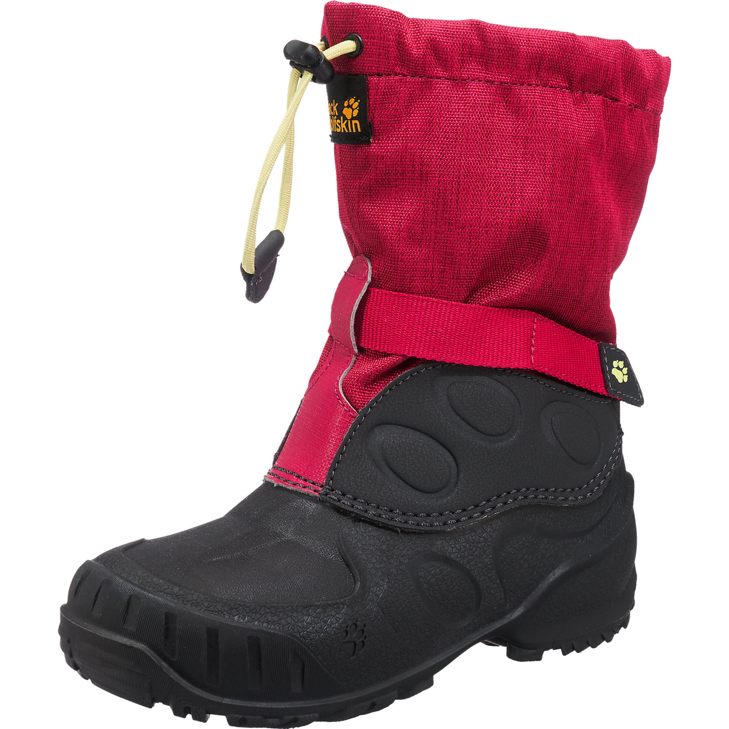 JACK WOLFSKIN - Winterstiefel 'ICELAND HIGH K' in rot