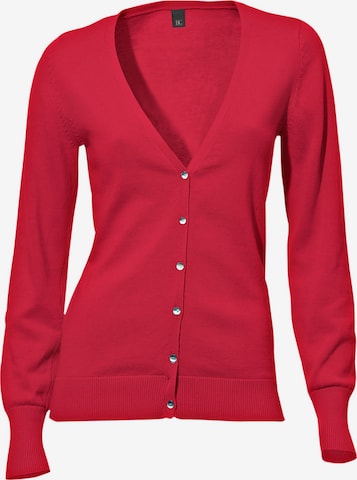 Cardigan heine en rose : devant