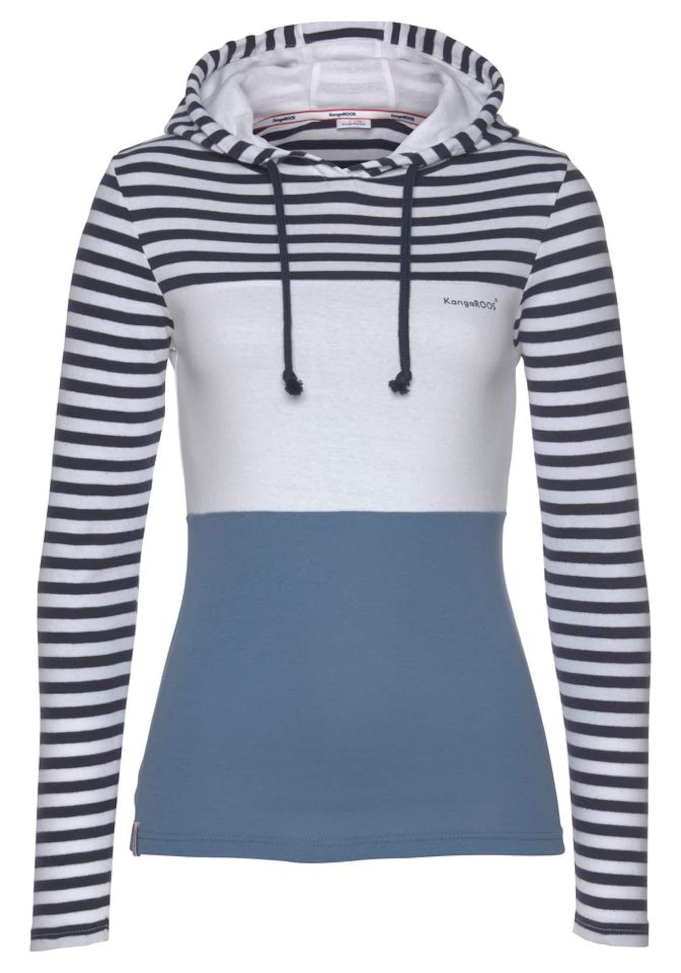 KangaROOS Shirt in Blue: front