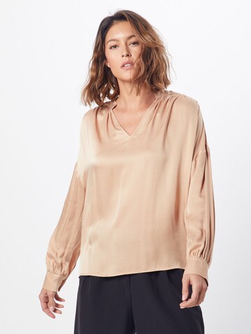 Someday Bluse 'Zabaheta' in Beige: predná strana