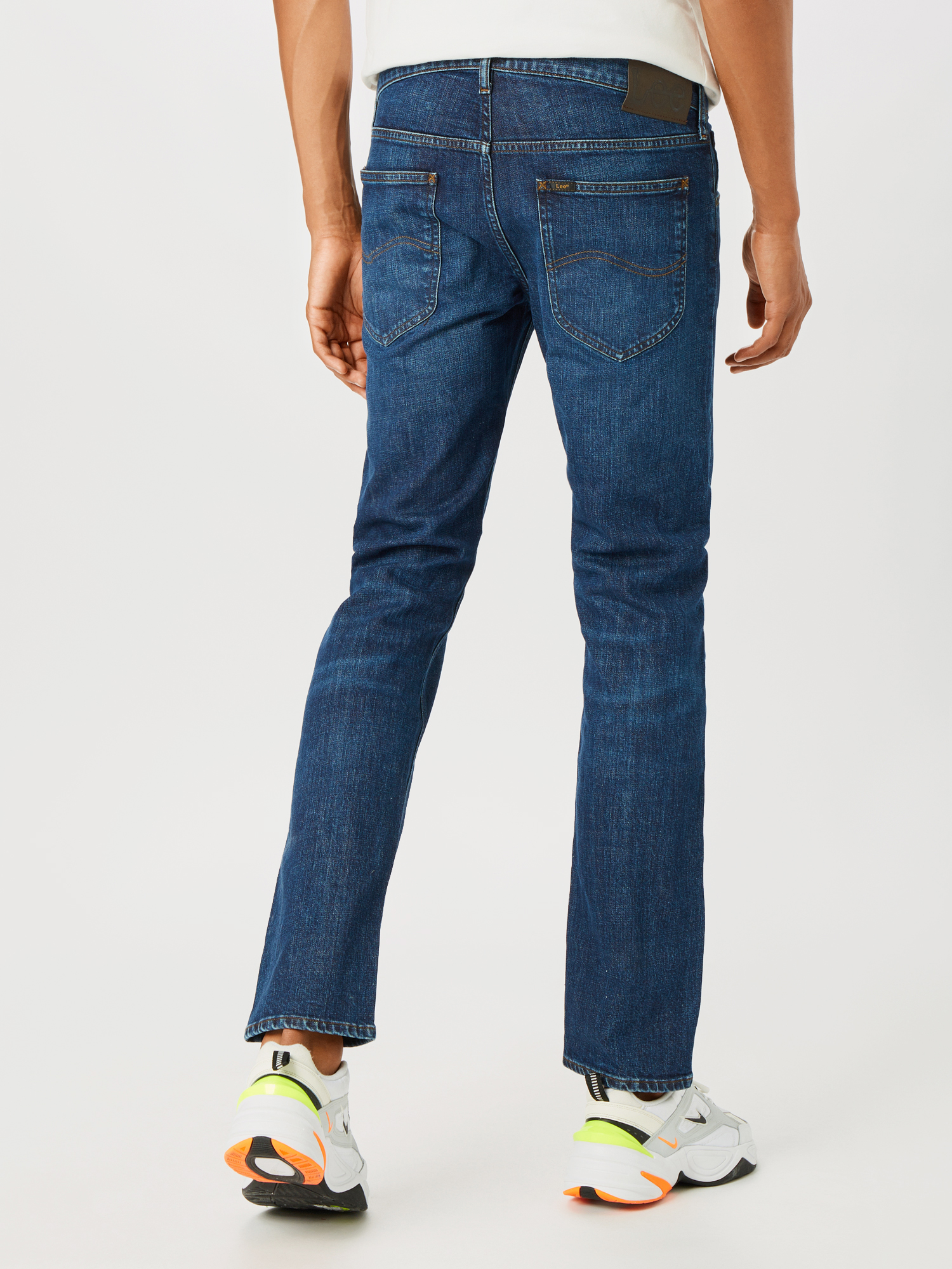 P6BWC Uomo Lee Jeans Daren in Blu 