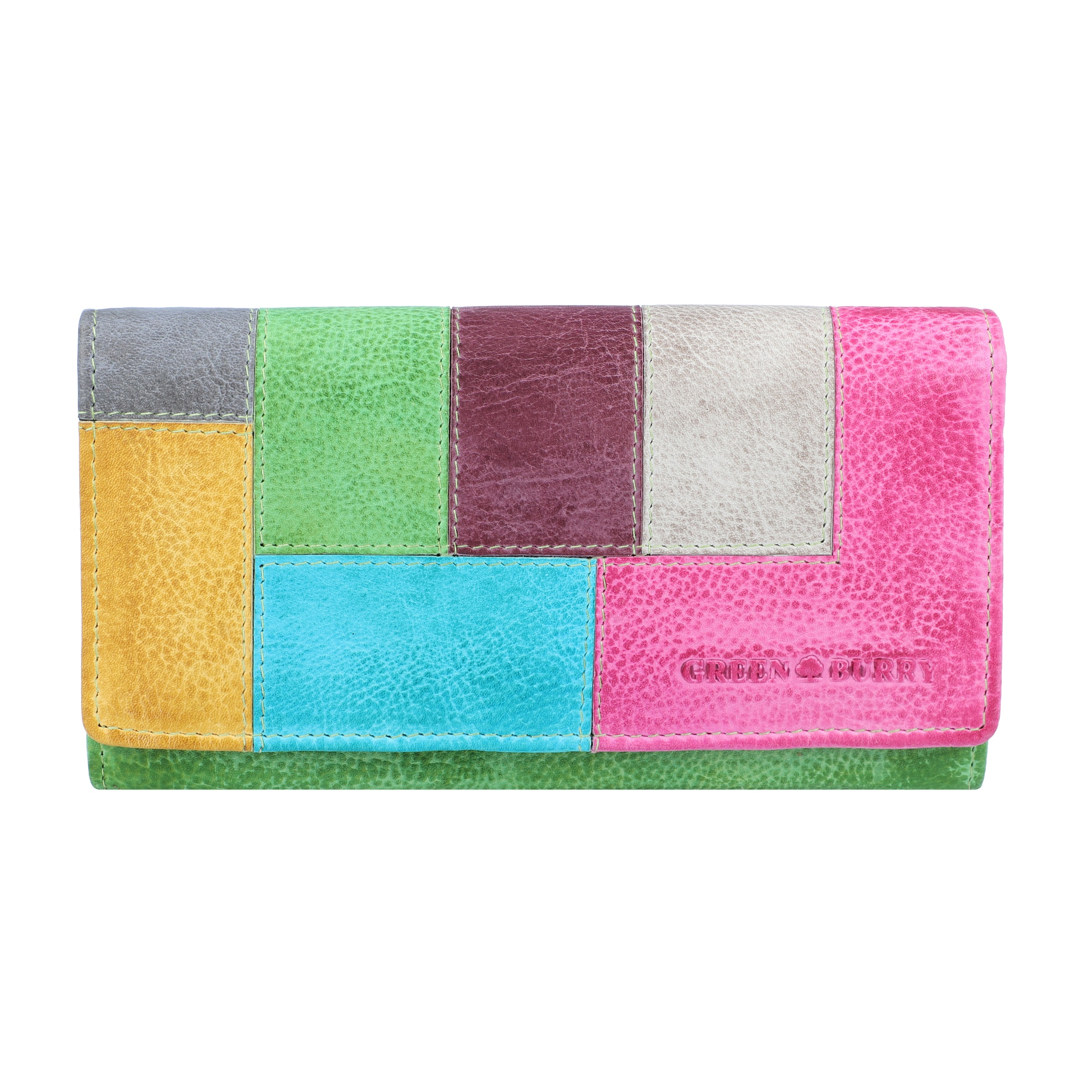 GREENBURRY Portemonnaie in Grün: Vorderseite