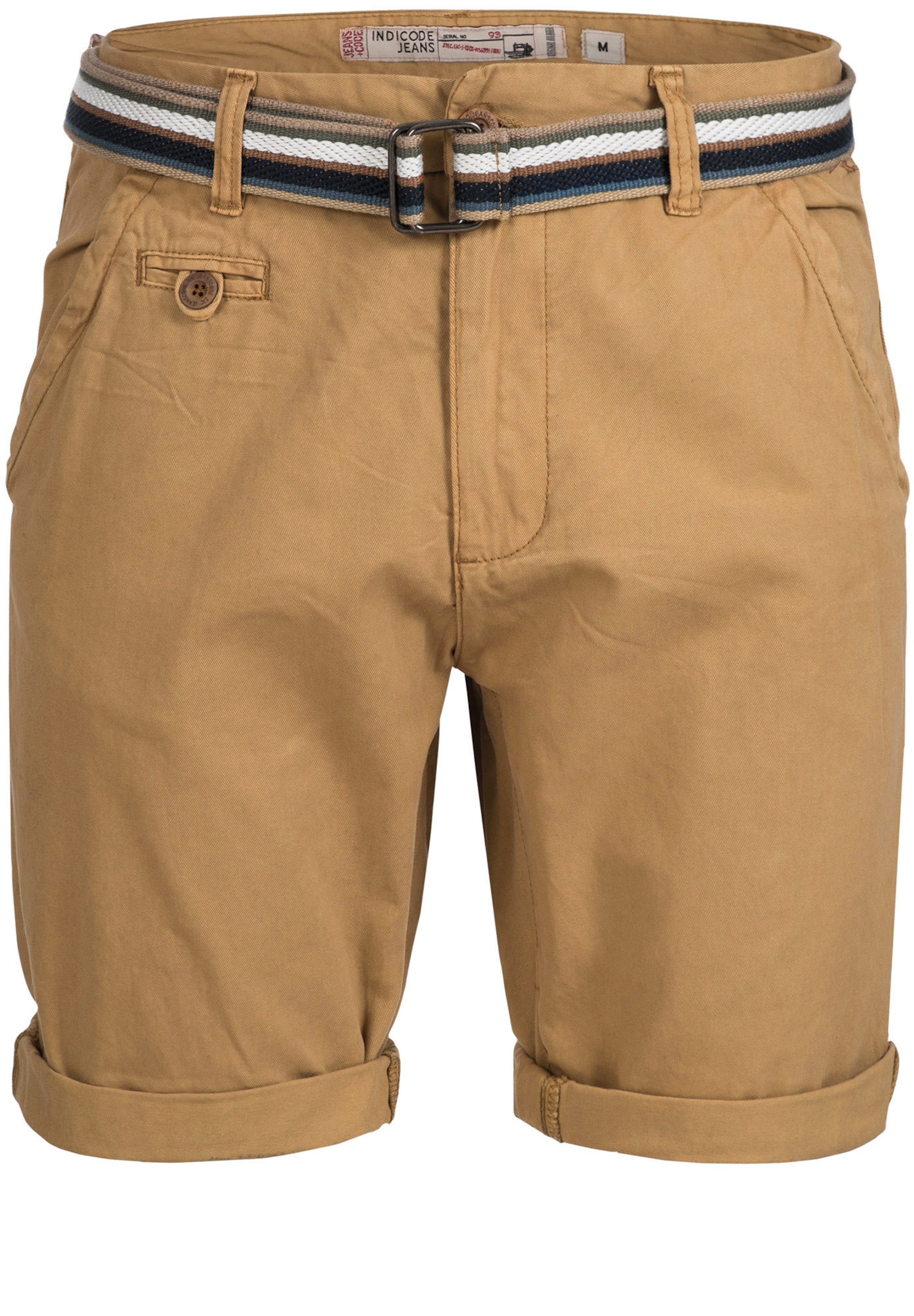 INDICODE JEANS Trousers 'Cuba' in Beige: front