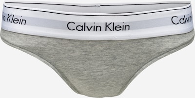 Calvin Klein Underwear String in mottled grey / Black / White, Item view