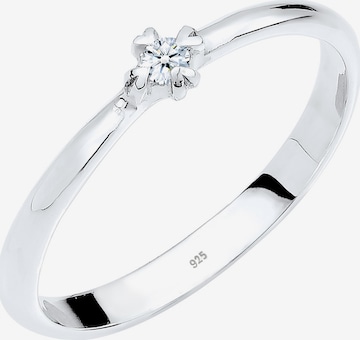 Elli DIAMONDS Ring in Silver: front