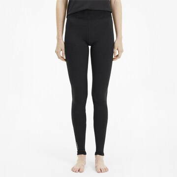 Skinny Pantalon de sport 'Elipse' PUMA en noir : devant