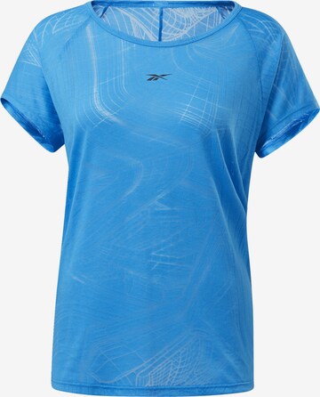 Reebok Funktionsshirt 'Burnout' in Blau: predná strana