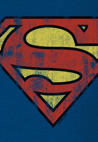 LOGOSHIRT T-Shirt "Superman" in Blau