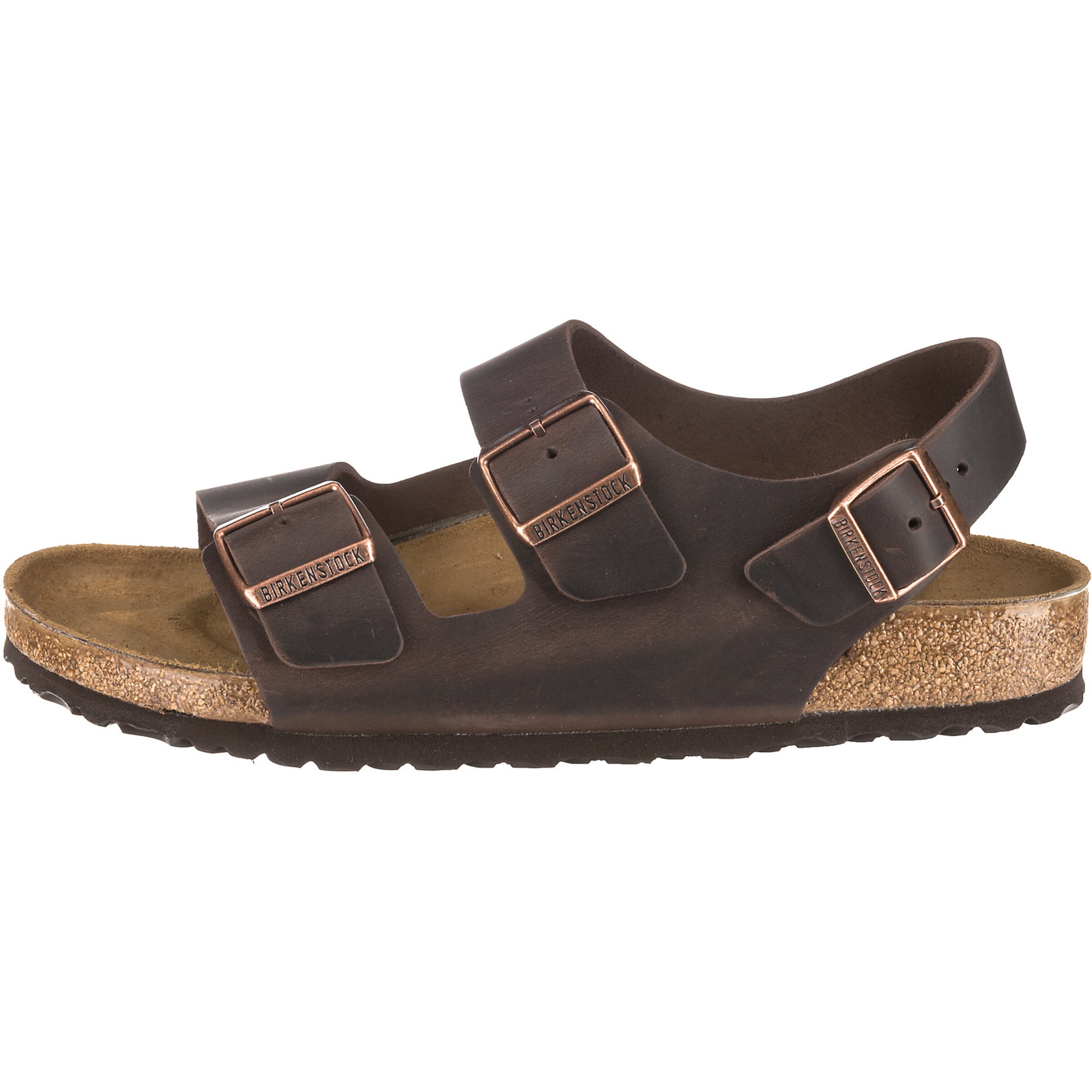 BIRKENSTOCK Sandale 'Milano' in Braun