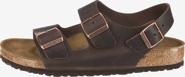 BIRKENSTOCK Sandalen 'Milano' in Bruin