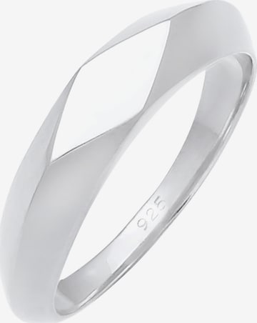 ELLI Ring in Silver: front