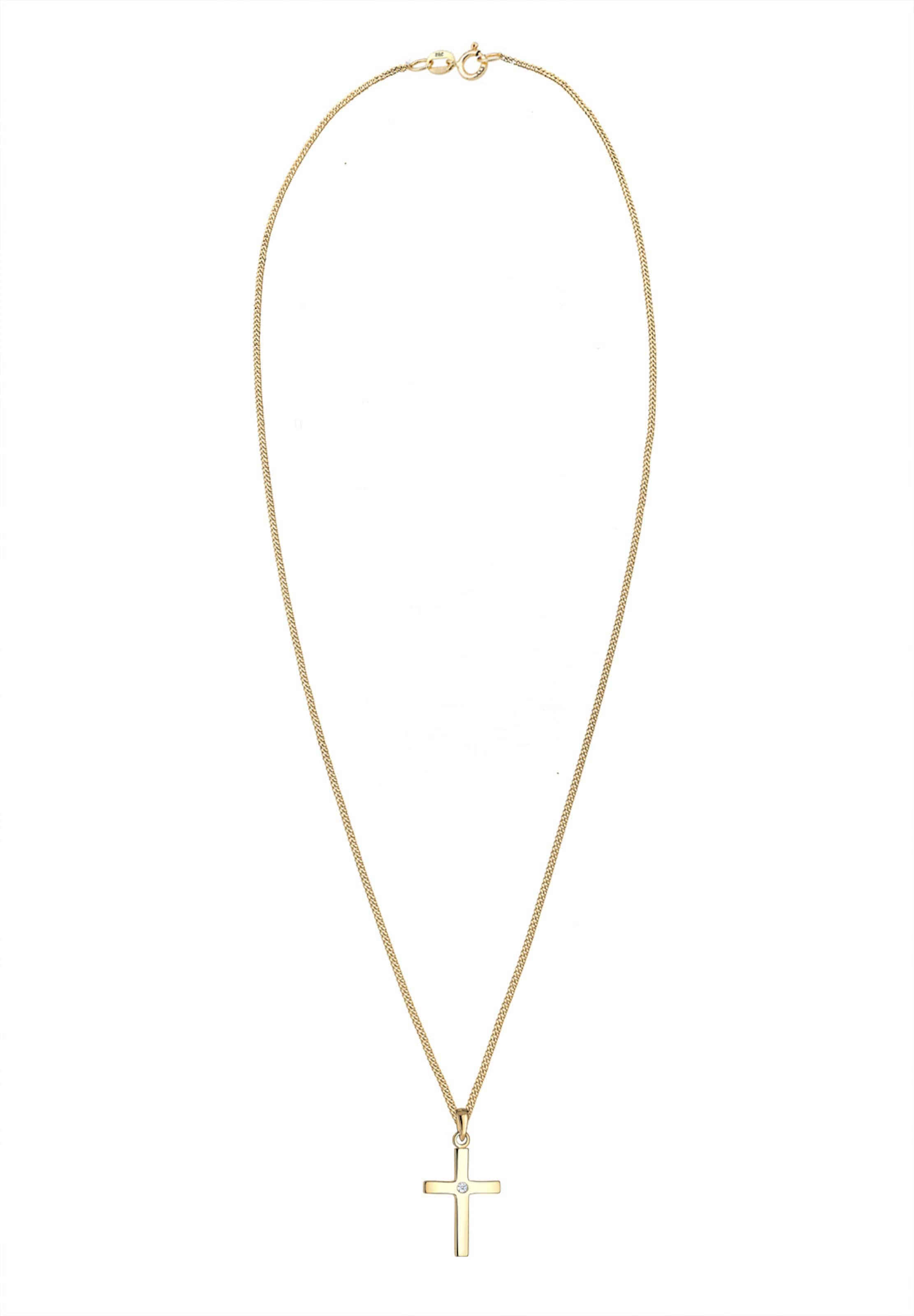 Chaîne 'Kreuz' Elli DIAMONDS en or : devant