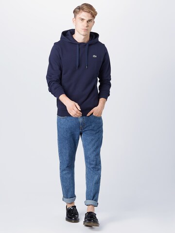 Sweat-shirt LACOSTE en bleu