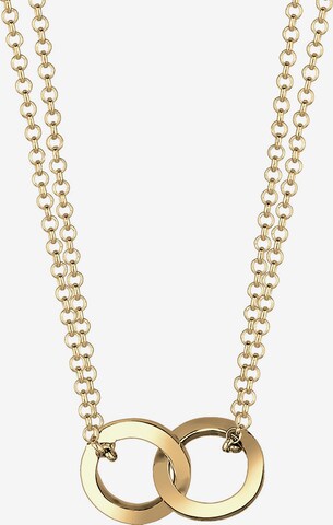 ELLI Necklace 'Kreis' in Gold: front