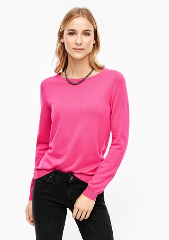 s.Oliver Pullover in Pink: predná strana