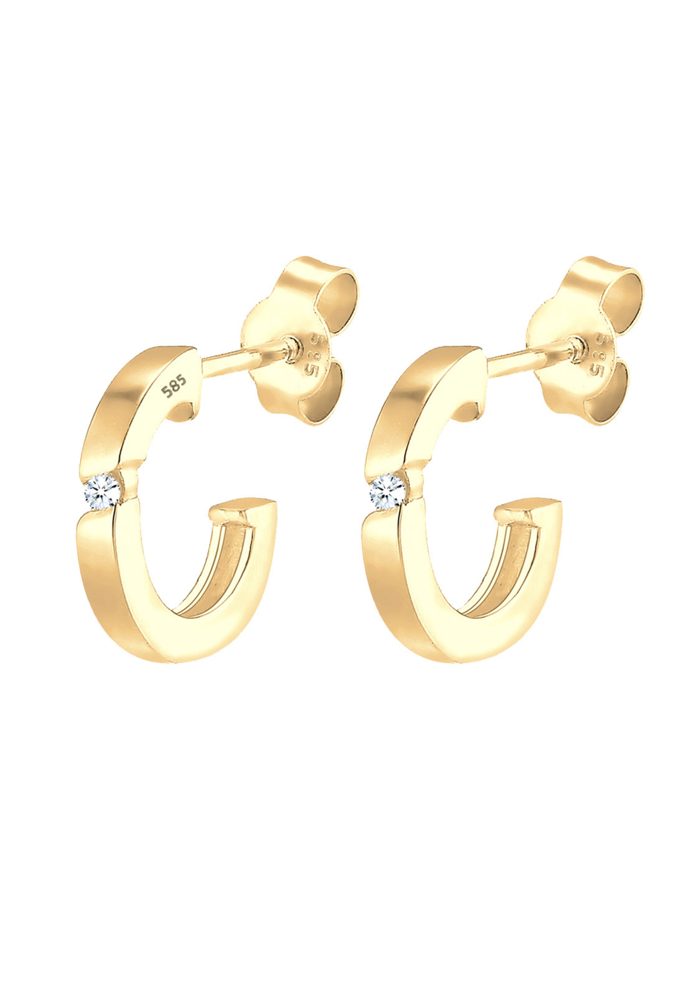 Elli DIAMONDS Oorbellen in Goud