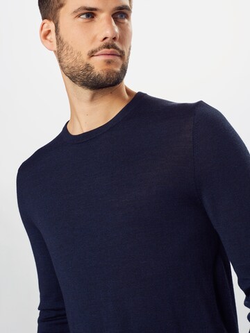 Tiger of Sweden Regular fit Sweater 'Nichols' in Blue