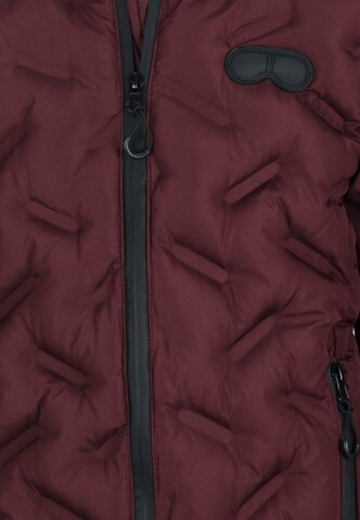 CIPO & BAXX Winter Jacket in Red: front