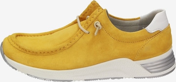 SIOUX Lace-Up Shoes 'Grash' in Yellow