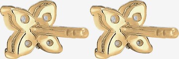 ELLI PREMIUM Edelstein Ohrstecker in Gold