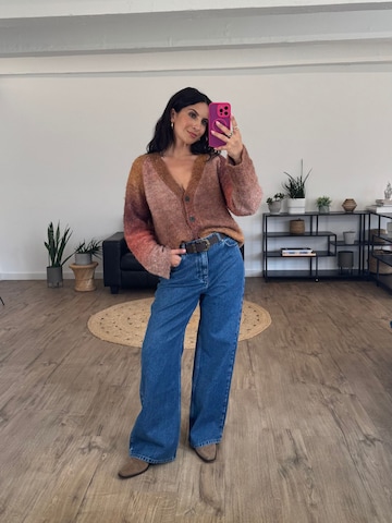 Cosy Ombré Cardigan Look