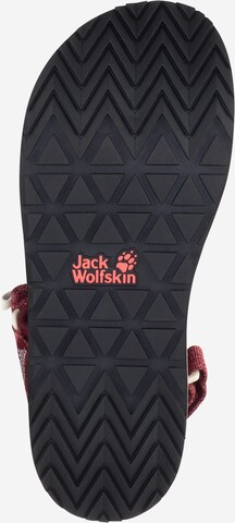JACK WOLFSKIN Sandály 'Outfresh Deluxe' – červená
