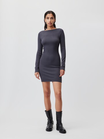 Boat Neckline Dress Look by LeGer