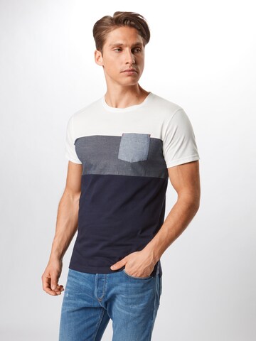 T-Shirt 'Clemens' INDICODE JEANS en bleu