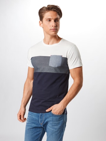 INDICODE JEANS Shirt 'Clemens' in Blauw
