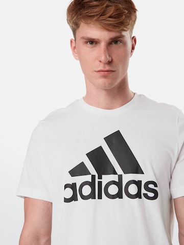 Regular fit Tricou funcțional de la ADIDAS PERFORMANCE pe alb