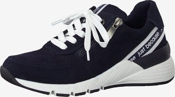 MARCO TOZZI Sneakers laag in Blauw: voorkant