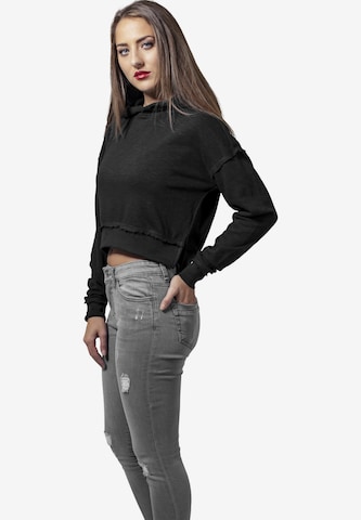 Urban Classics Sweatshirt in Black: front