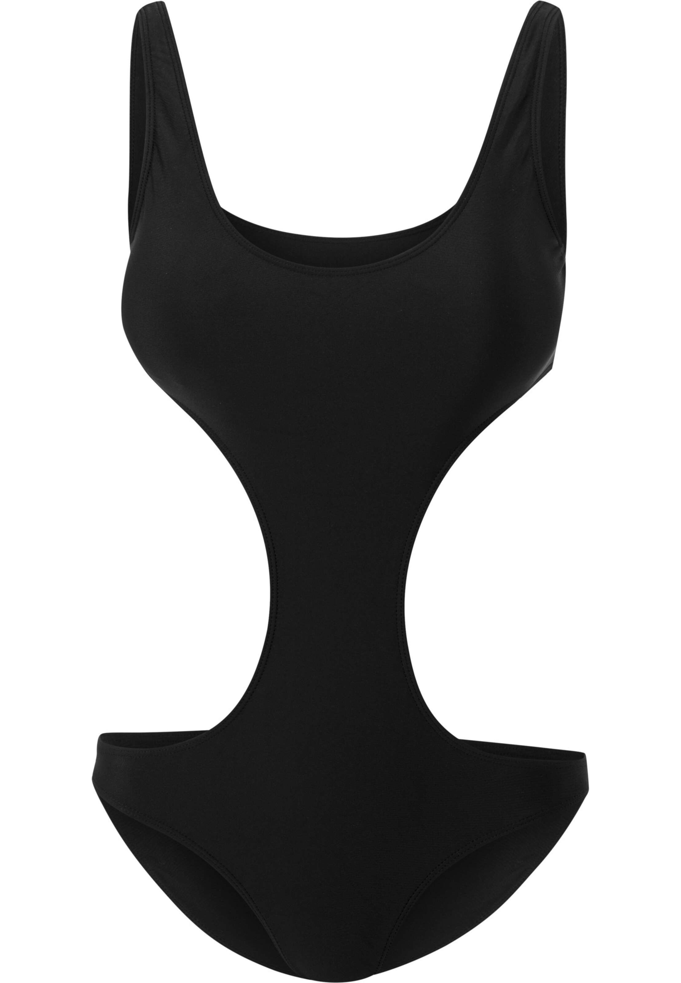 Urban Classics - Monokini in schwarz