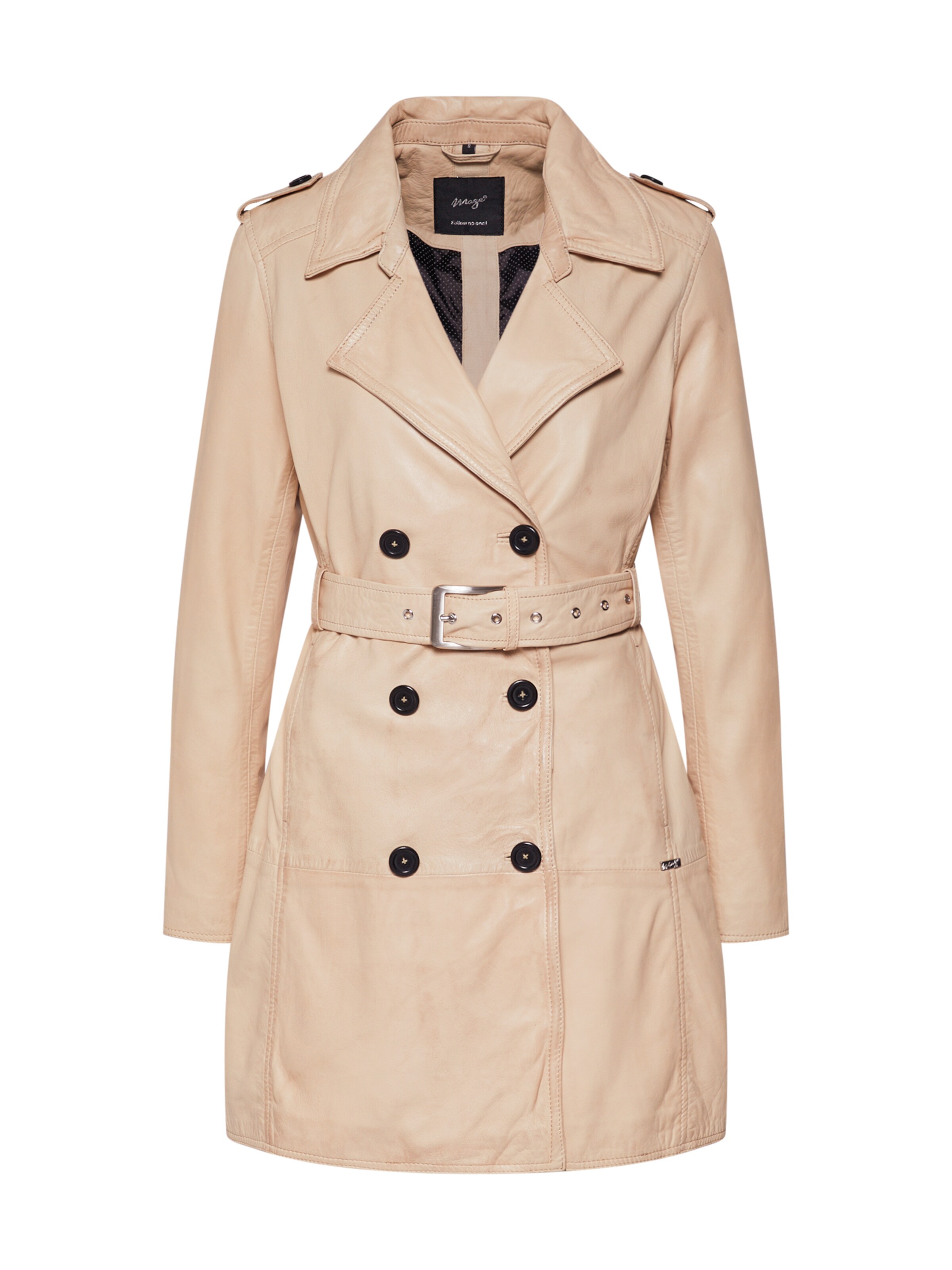 Maze Демисезонное пальто 'Culima' в Бежевый: спереди