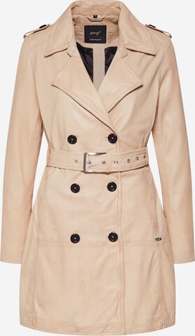 Maze Between-Seasons Coat 'Culima' in Beige: front